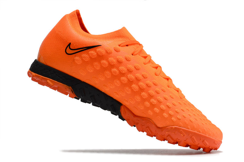 Chuteira Society Nike Phantom Ultra Venom TF Laranja