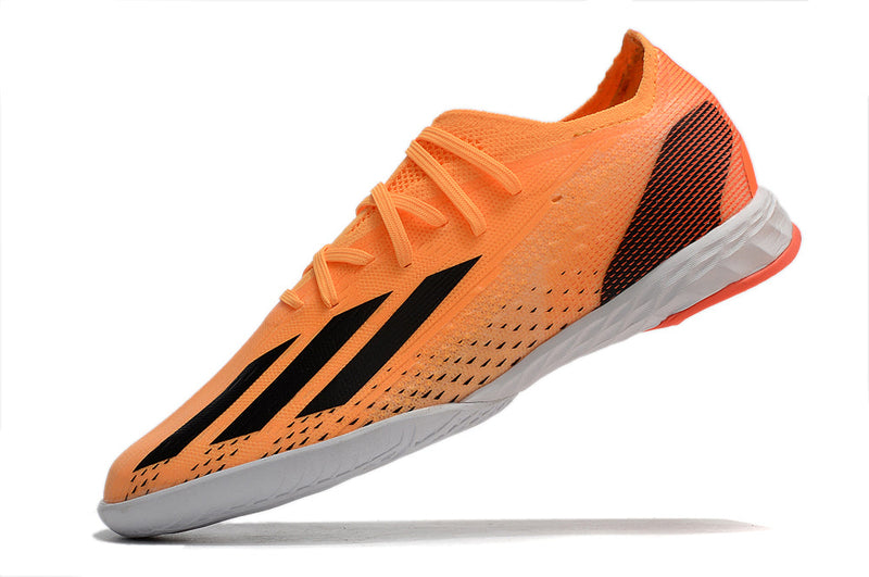 Chuteira Futsal Adidas X Speedportal.1 IC Laranja "Heatspawn Pack"