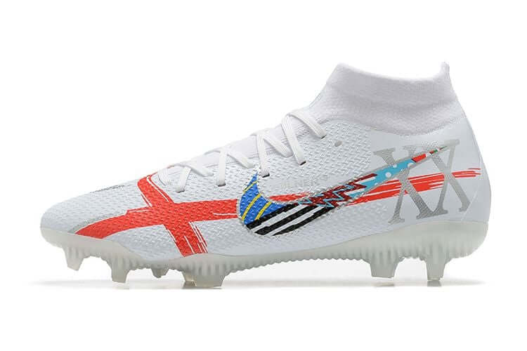 Chuteira Campo Nike Phantom GT2 DF Elite FG Branca "XX Milner"