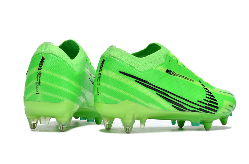 Chuteira Campo Nike Air Zoom Mercurial Vapor 15 Elite Ponta de Aluminio Verde "Dream Speed 8"