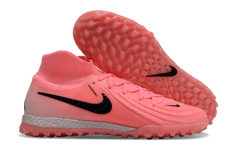 Chuteira Society Nike Phantom Luna 2 Elite TF Rosa "Mad Brilliance Pack"