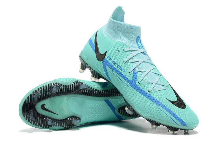 Chuteira Campo Nike Phantom GT2 DF Elite FG Azul