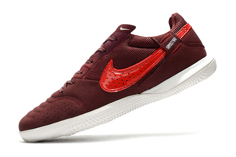 Chuteira Futsal Nike StreetGato IC Bordo e Vermelho