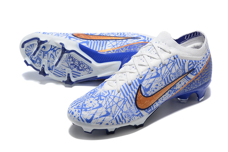 Chuteira Campo Nike Mercurial Vapor 15 Elite FG Azul "CR7"