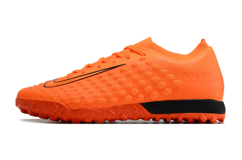 Chuteira Society Nike Phantom Ultra Venom TF Laranja