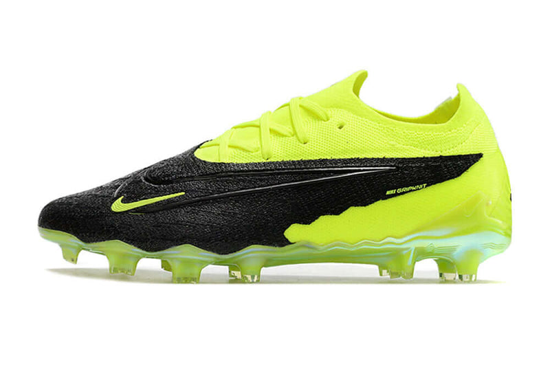 Chuteira Campo Nike Phantom GX DF Elite FG Preta e Verde