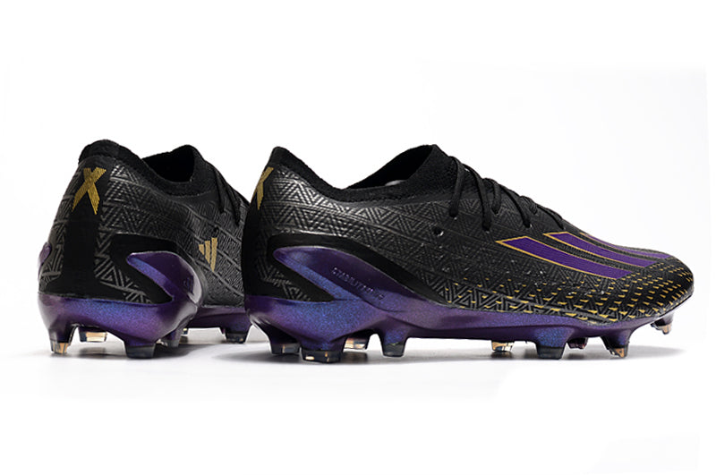 Chuteira Campo Adidas X Speedportal.1 FG Preto e Roxo