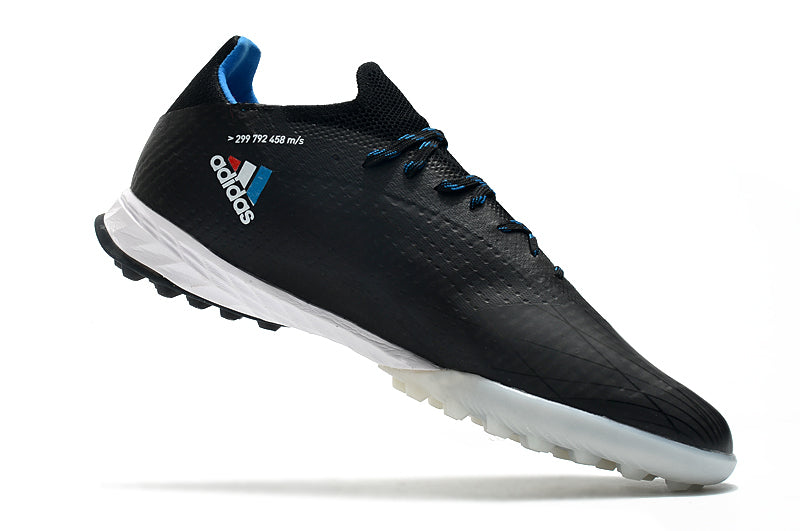 Chuteira Society Adidas X Speedflow.1 TF Preto e Branco