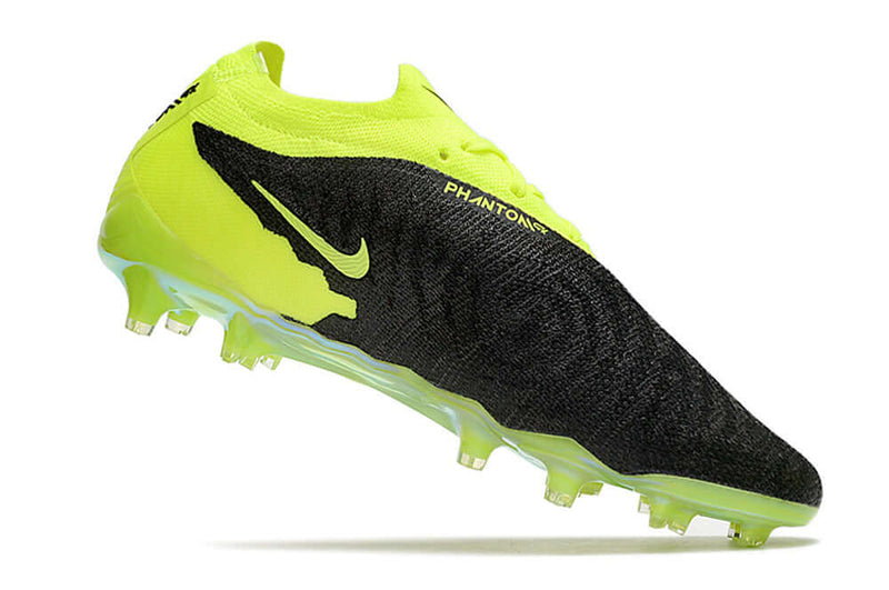 Chuteira Campo Nike Phantom GX DF Elite FG Preta e Verde