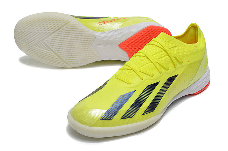 Chuteira Futsal Adidas X Crazyfast.1 IC Verde "Energy Solar Pack"