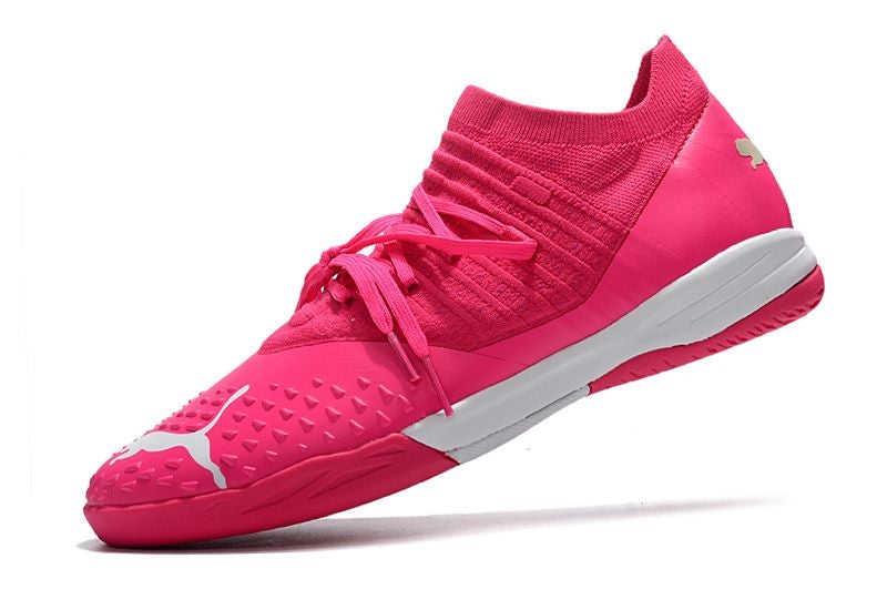 Chuteira Futsal Puma Future Z 1.3 IC Rosa