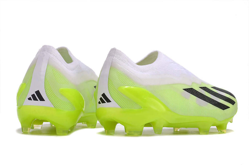 Chuteira Campo Adidas CrazyFast.1 LL FG Branca e Verde "Crazyrush Pack"