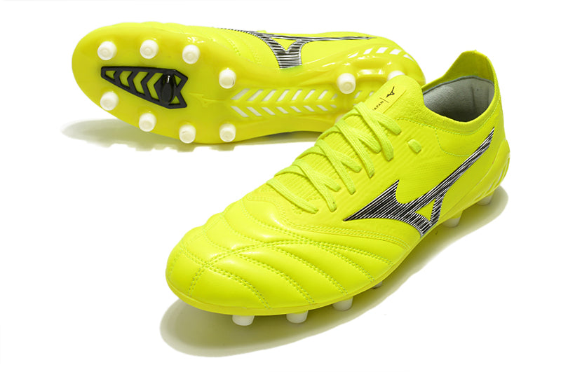 Chuteira Campo Mizuno Morelia Neo 3 FG Verde