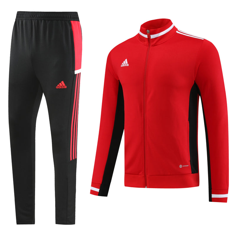 Conjunto de Frio Adidas Sportswear Vermelho e Preto