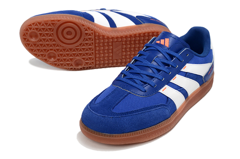 Chuteira Futsal Adidas Predator 24 Elite IC Azul e Branca