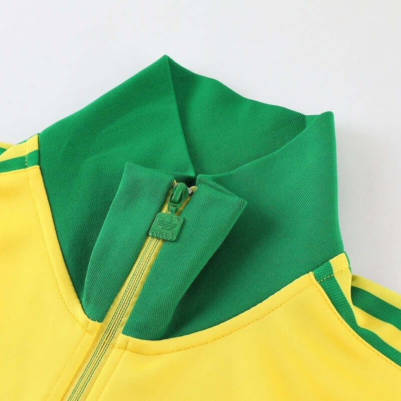 Conjunto de Frio Adidas Sportswear Amarelo e Verde