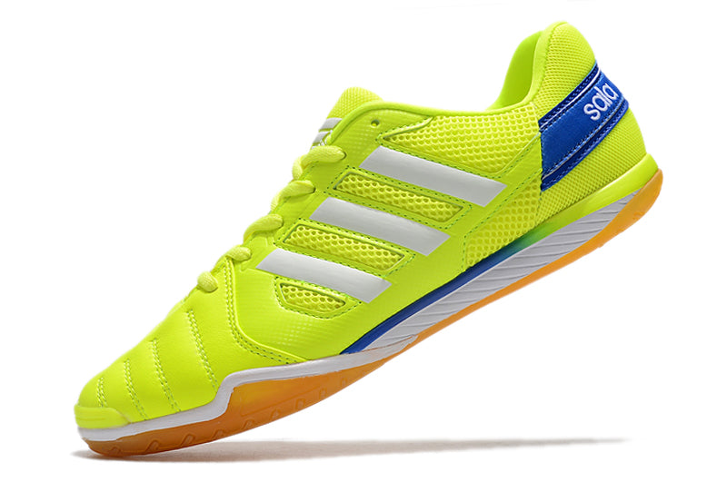 Chuteira Futsal Adidas Top Sala IC Verde e Branca