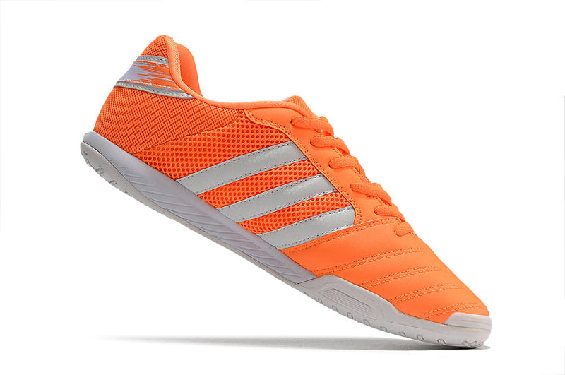 Chuteira Futsal Adidas Top Sala IC Laranja e Branca