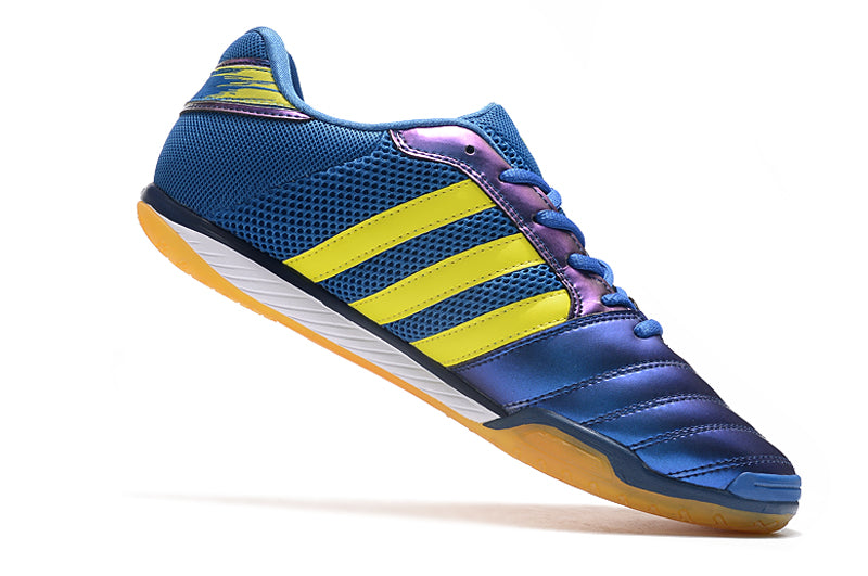 Chuteira Futsal Adidas Top Sala IC Azul e Verde