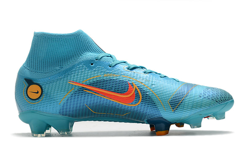 Chuteira Campo Nike Mercurial Superfly 8 Elite FG Azul "Blueprint Pack"