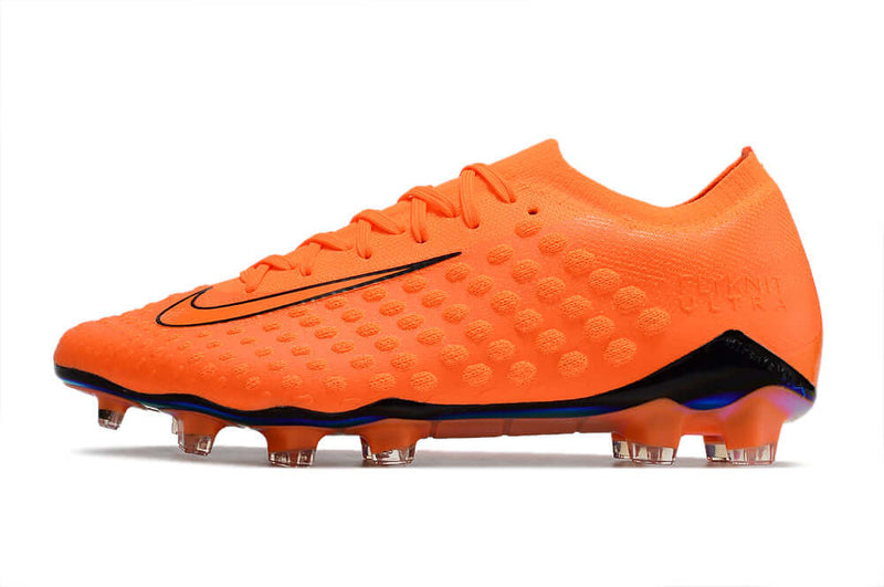 Chuteira Campo Nike Phantom Ultra Venom Elite FG Laranja