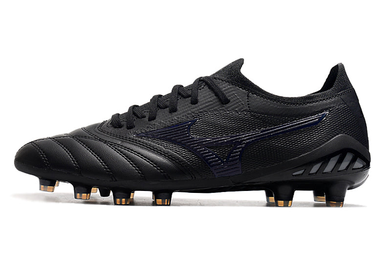 Chuteira Campo Mizuno Morelia Neo 3 FG Preta