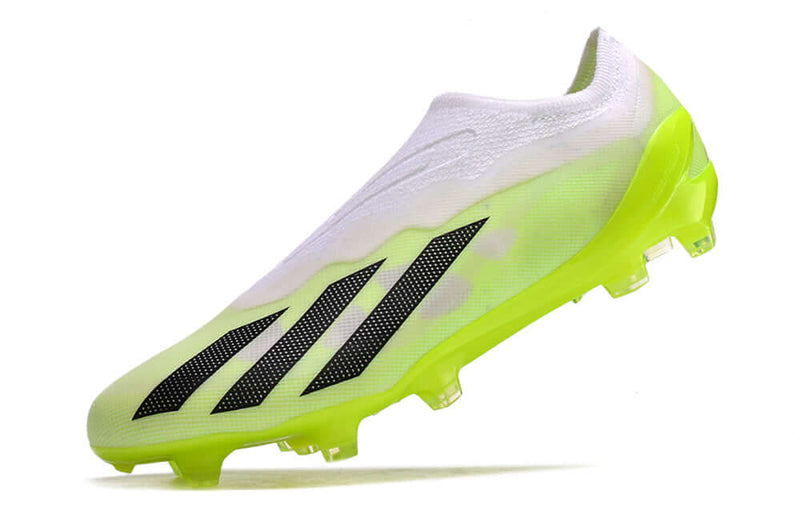 Chuteira Campo Adidas CrazyFast.1 LL FG Branca e Verde "Crazyrush Pack"