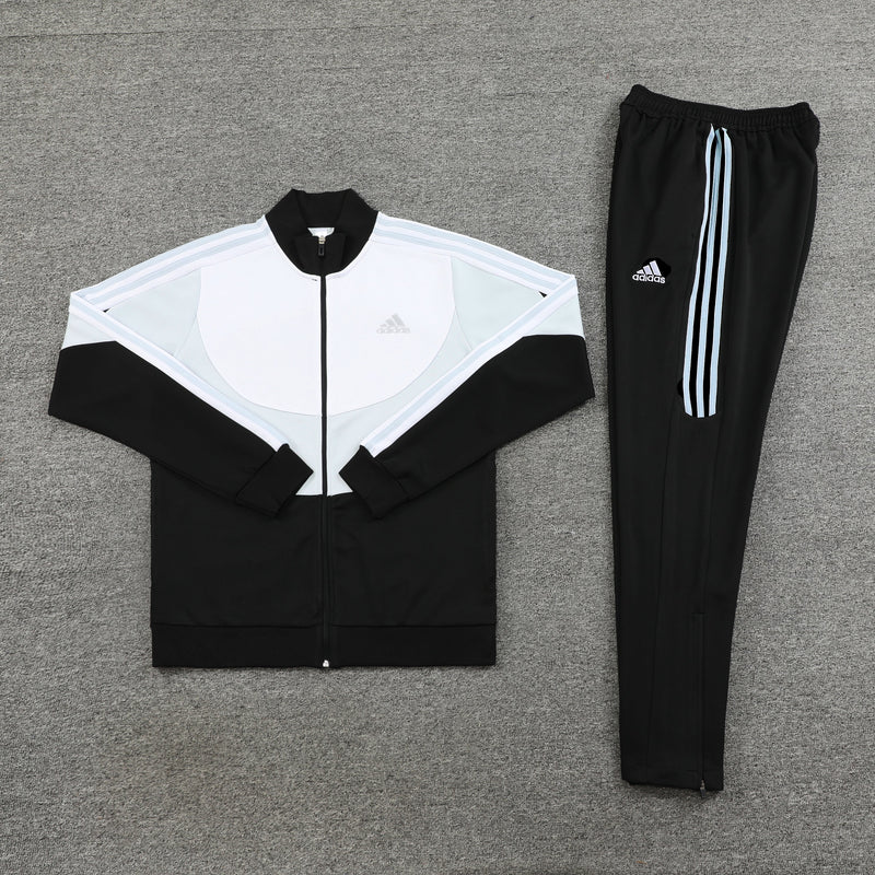 Conjunto de Frio Adidas Sportswear Branco e Preto