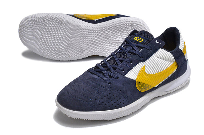 Chuteira Futsal Nike StreetGato IC Azul e Branca