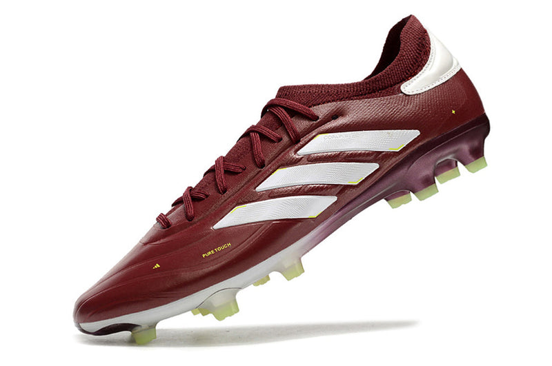 Chuteira Campo Adidas Copa Pure II+FG Bordo "Energy Citrus Pack"