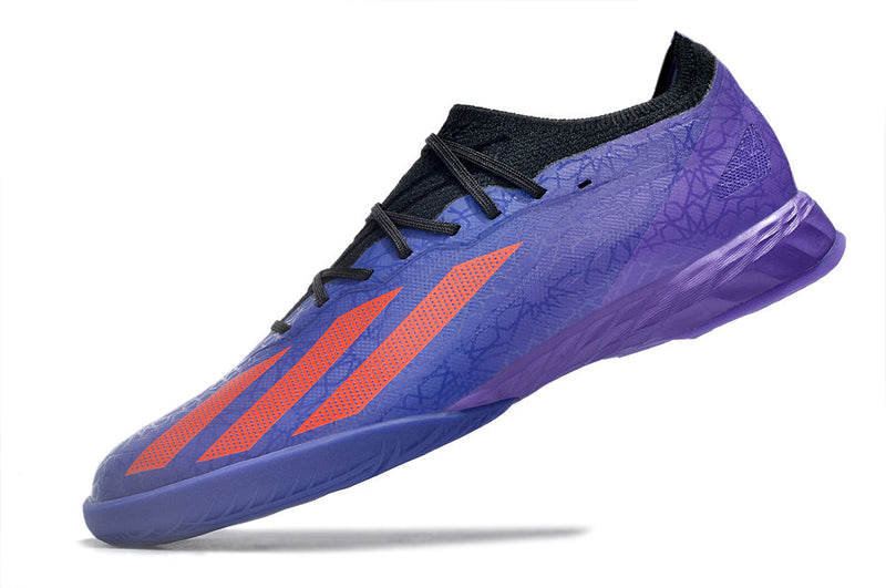 Chuteira Futsal Adidas X CrazyFast.1 IC Roxa "Salah"