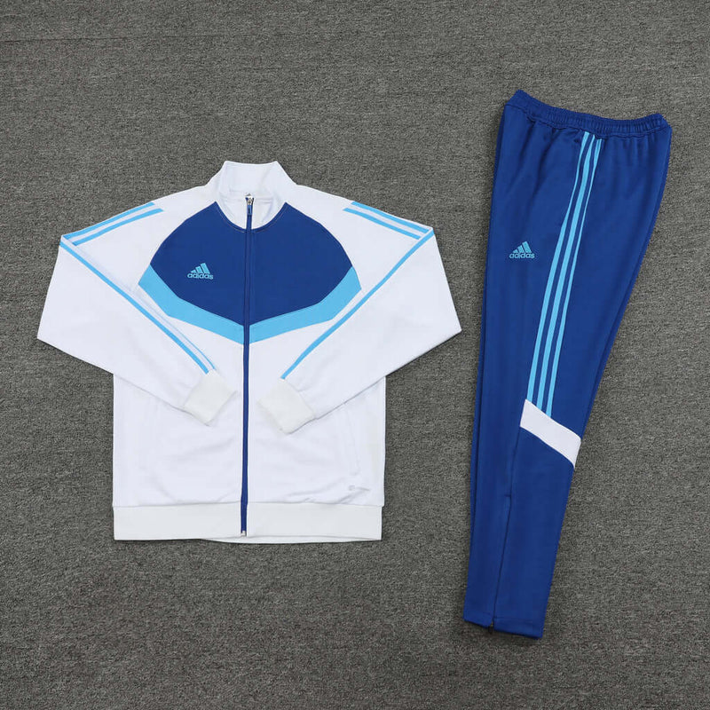 Conjunto de Frio Adidas Sportswear Branco e Azul