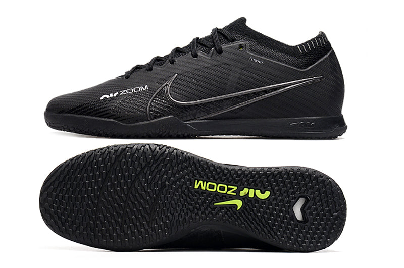 Chuteira Futsal Nike Air Zoom Mercurial Vapor 15 Elite IC Preta "Shadow Pack"