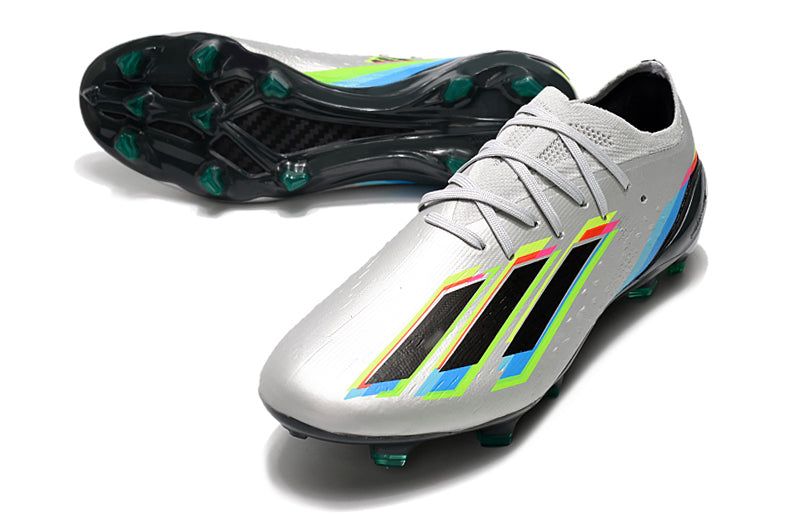 Chuteira Campo Adidas X Speedportal.1 FG Prata "Beyond Fast UCL Pack"