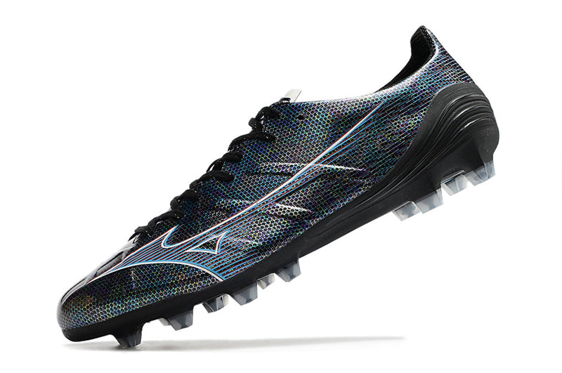 Chuteira Campo Mizuno Alpha FG Preta "Spring 2023"