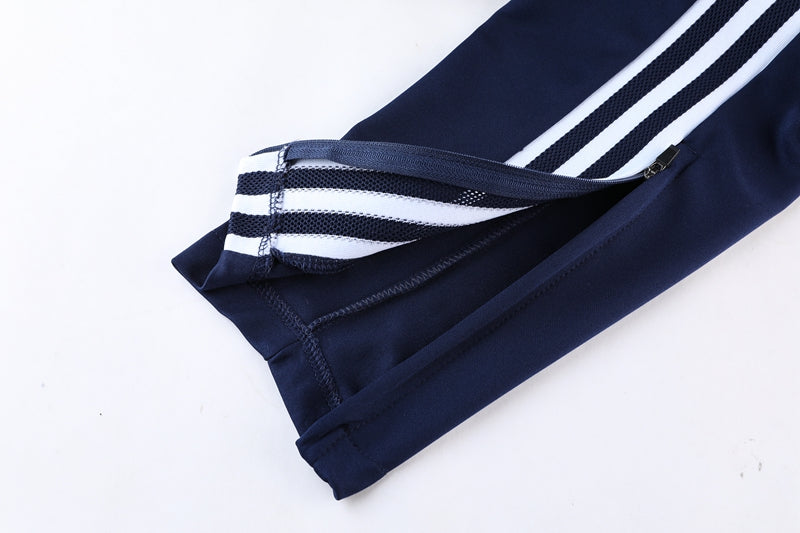 Conjunto de Frio Adidas Training Azul e Branco