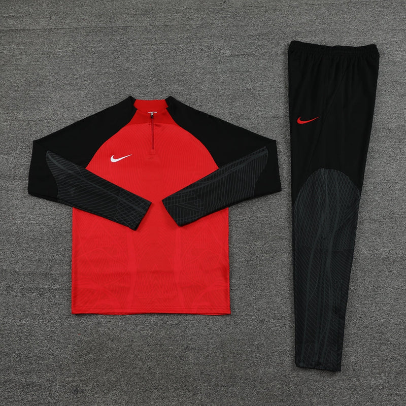 Conjunto de Frio Nike Training Vermelho e Preto