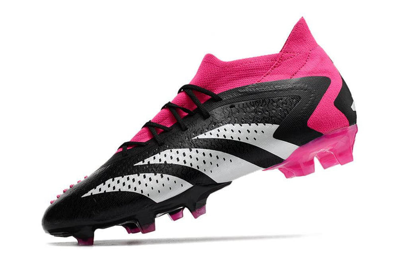 Chuteira Campo Adidas Predator Accuracy.1 FG Rosa e Preta "Own You Football Pack"