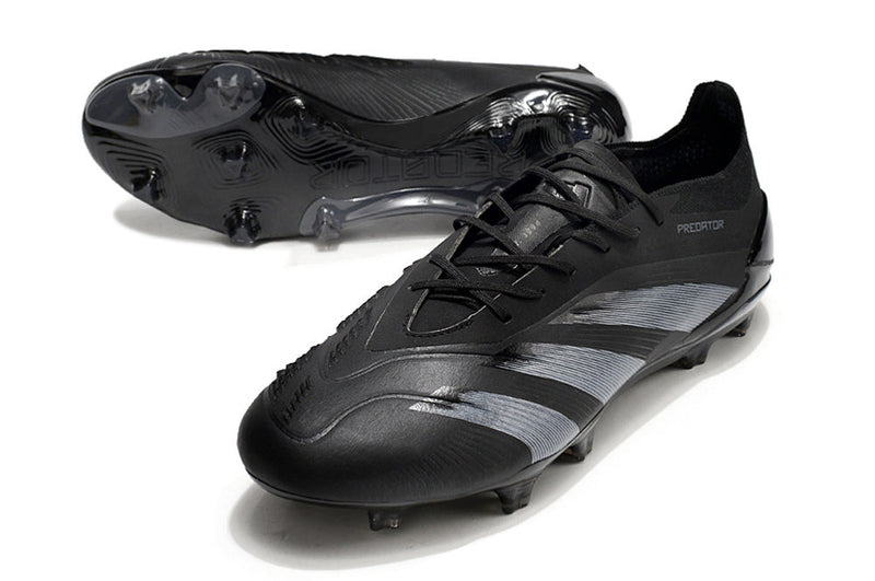 Chuteira Campo Adidas Predator Elite FG Preta "Nightstrike Pack"