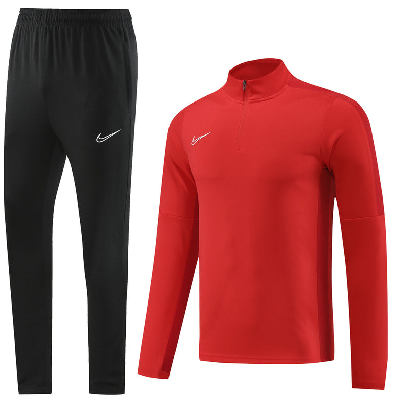 Conjunto de Frio Nike Training Preto e Vermelho