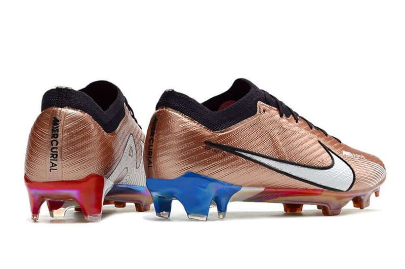 Chuteira Campo Nike Air Zoom Mercurial Vapor 15 Elite FG Cobre "Edição França"