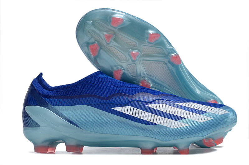 Chuteira Campo Adidas X CrazyFast.1 LL FG Azul "Marine Rush Pack"