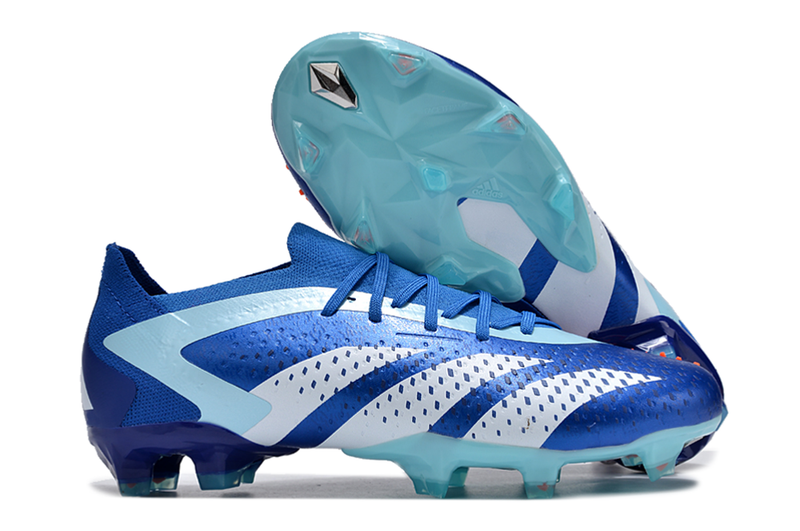 Chuteira Campo Adidas Predator Accuracy.1 Low FG Azul "Marine Rush Pack"