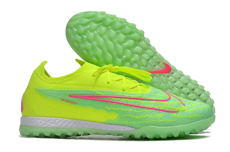 Chuteira Society Nike Phantom GX Elite TF Verde