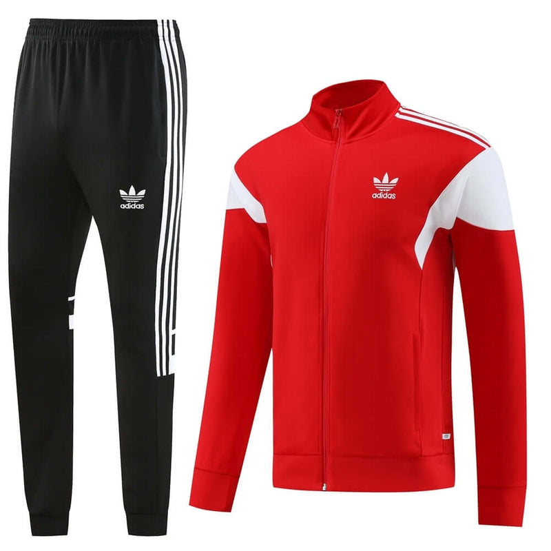 Conjunto de Frio Adidas Sportswear Vermelho e Preto