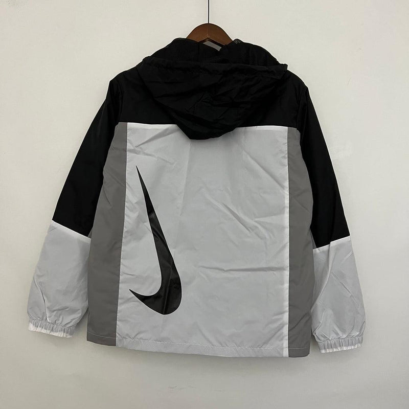 Corta Vento Nike SportsWear Cinza e Preto