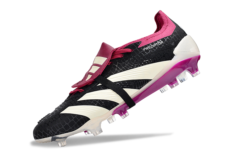 Chuteira Campo Adidas Predator FT 30 Elite FG Preta e Roxa