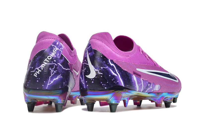 Chuteira Campo Nike Phantom GX Elite Trava Mista Roxa "Thunder"