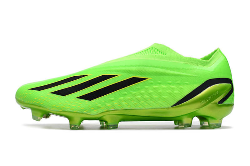 Chuteira Campo Adidas X Speedportal+ FG Verde "Game Data Pack"