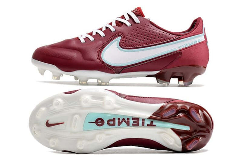 Chuteira Campo Nike Tiempo Legend 9 Elite FG Vermelha